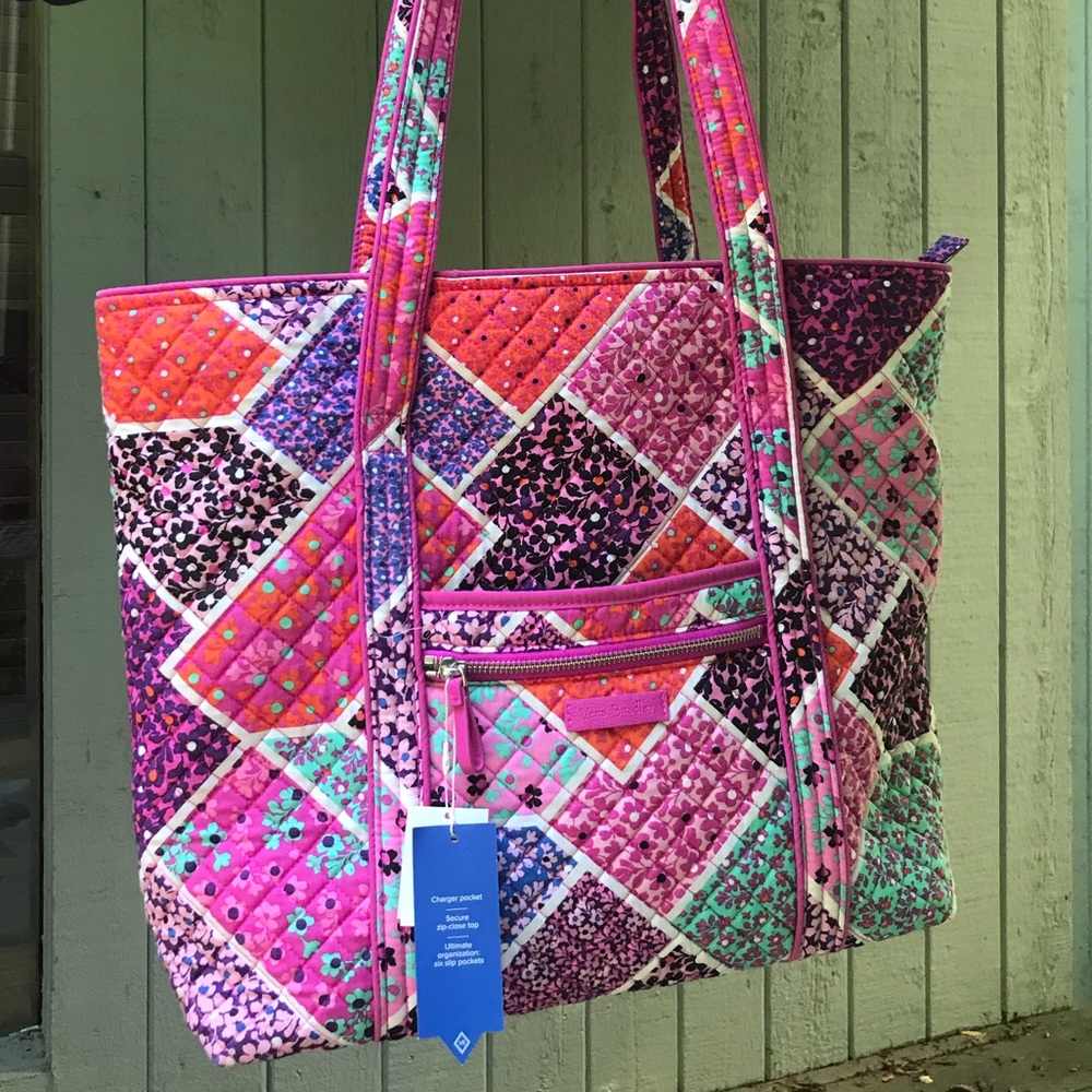 Modern Medley print “Iconic Vera Tote”